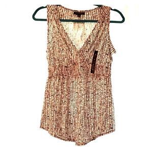 Banana Republic print Top new!